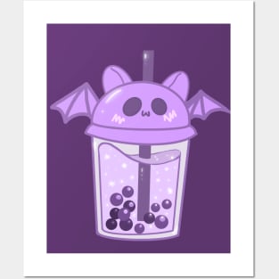 Batty for Boba Posters and Art